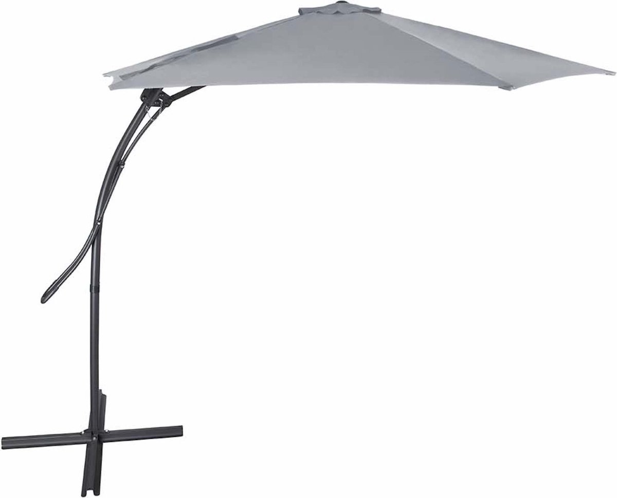 Feel Furniture - Zweefparasol - 3 Meter - Lichtgrijs (8720874420552)