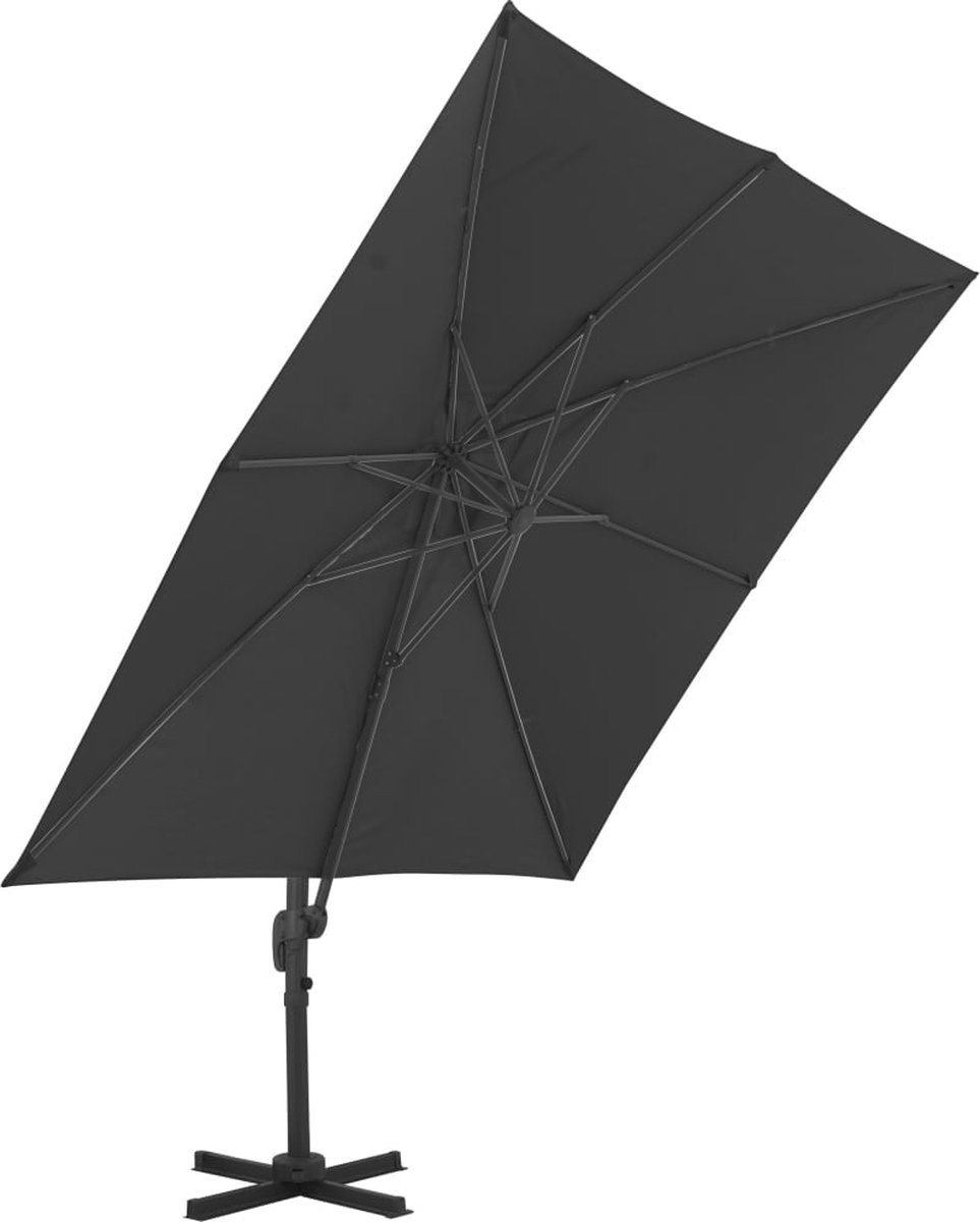 vidaXL-Zweefparasol-met-aluminium-paal-4x3-m-zwart (8719883759029)