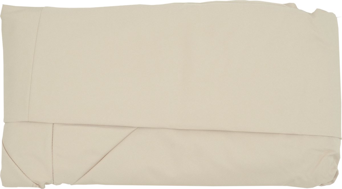 Parasolhoes MCW-A96, 8 stokjes rond Ø3m 220g/m² polyester, vervangende hoes voor bijv. zweefparasol MCW-A96 ~ crème-beige (4057651883045)