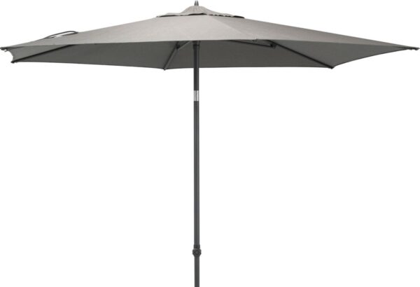 4-Seasons stokparasol Azzurro 300 cm - Charcoal (8718144571455)