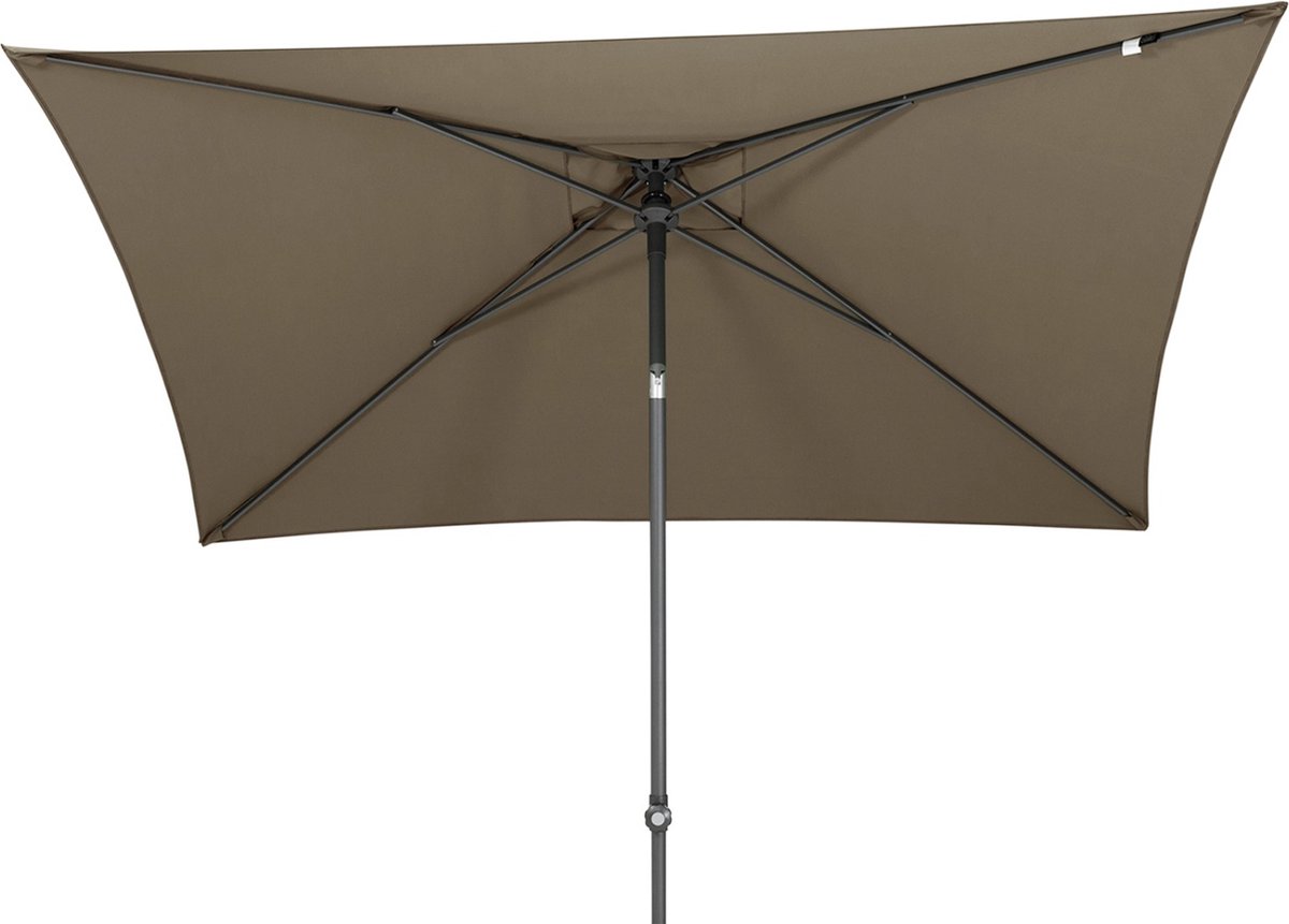 4-Seasons stokparasol Oasis 200 x 250 cm - Taupe (8718144571332)