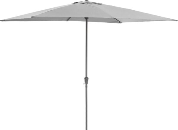 ACAZA Parasol - Parasols - Stokparasol - Stokparasols - 300 cm Diameter - Lichtgrijs - Strandparasol (5400943017960)