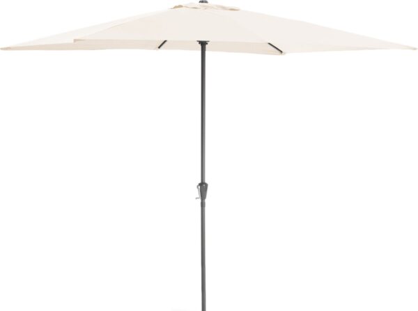 ACAZA Parasol - Parasols - Stokparasol - Stokparasols - Parasols Rechthoek - 200x300cm - Ecru - Strandparasol (5400943017991)