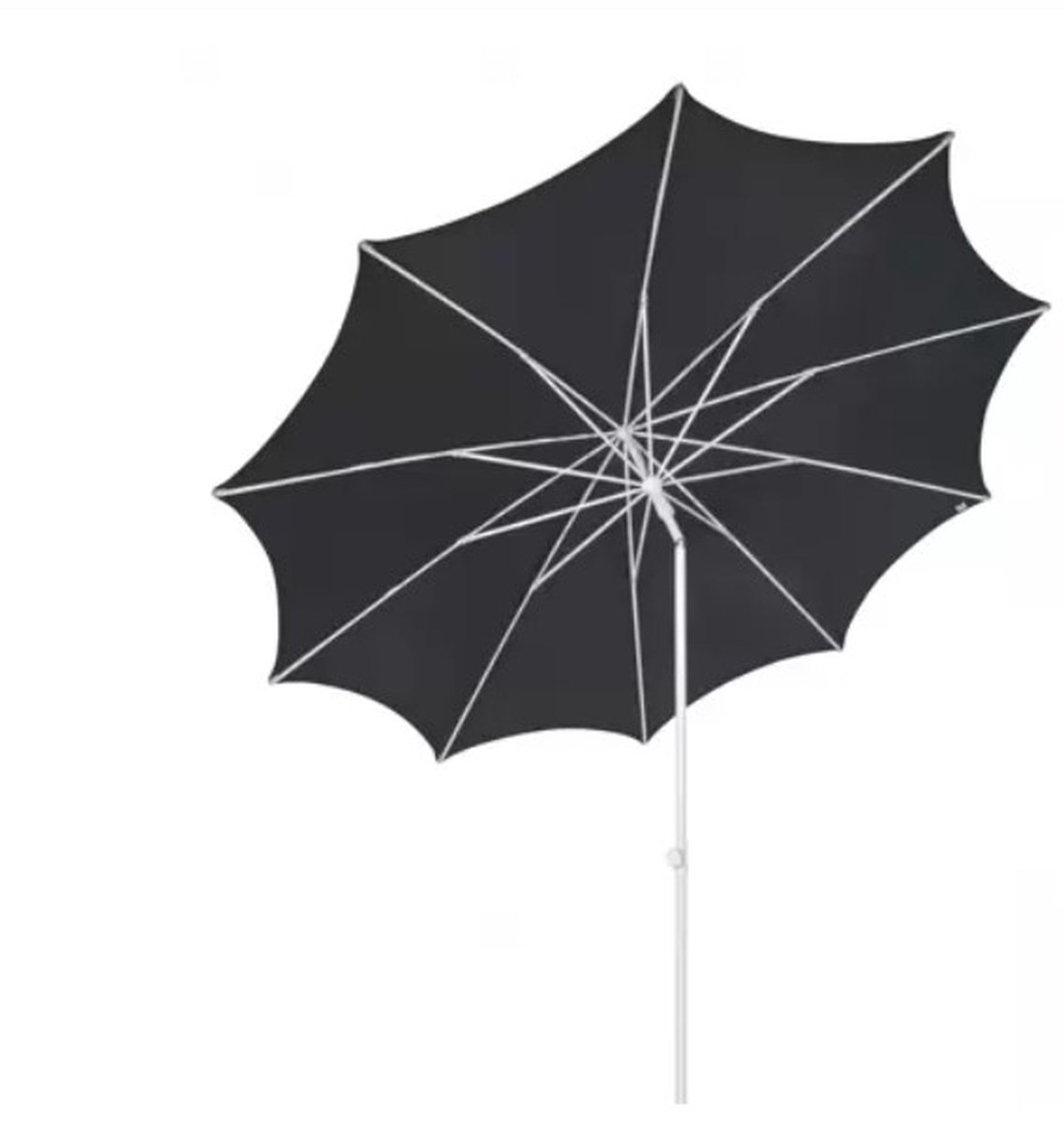 Borek - Etoile stokparasol dia. 250 cm zwart (8716839899471)