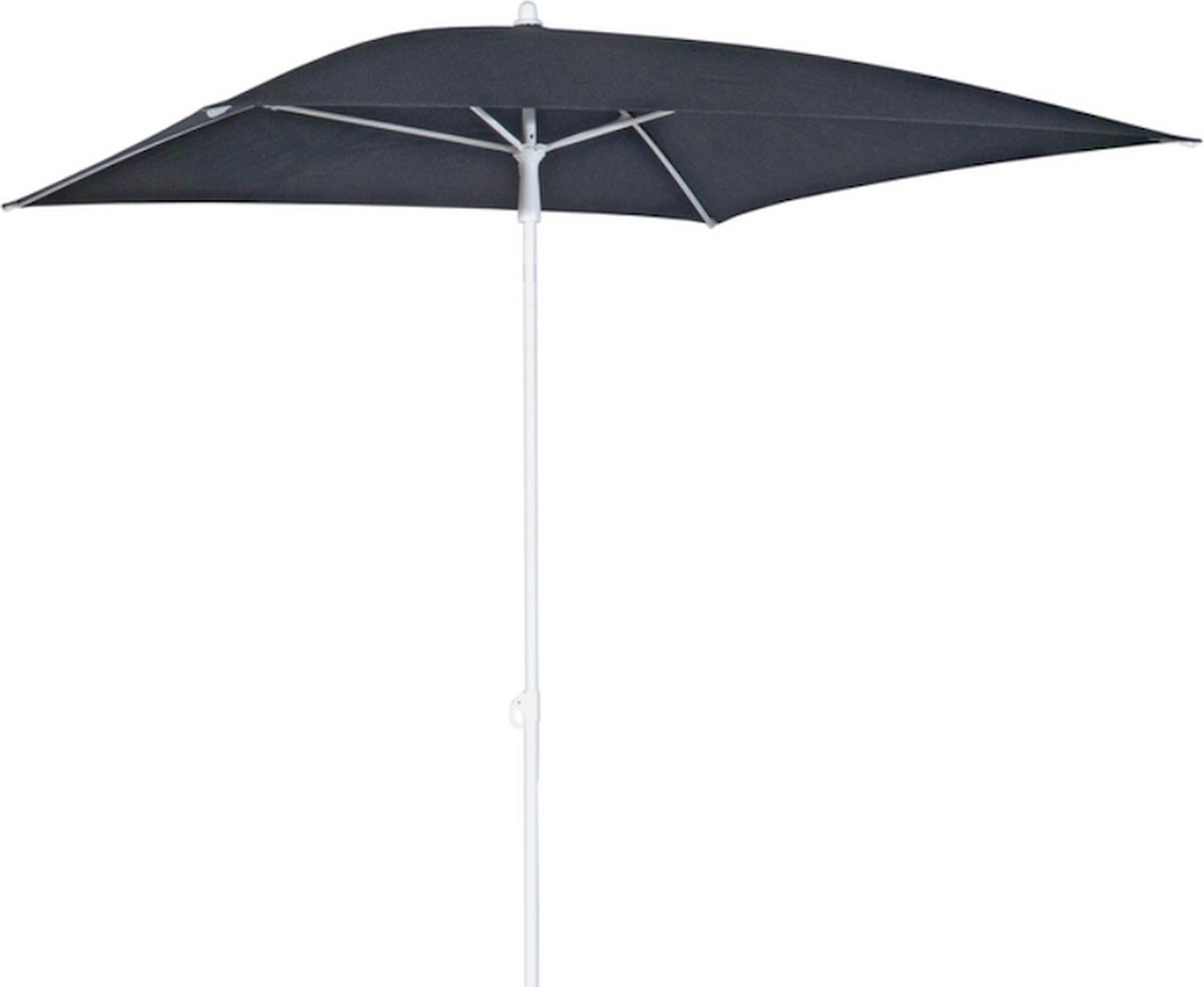 Borek - Parma Stokparasol Vierkant 160x160 cm zwart (8716839899198)