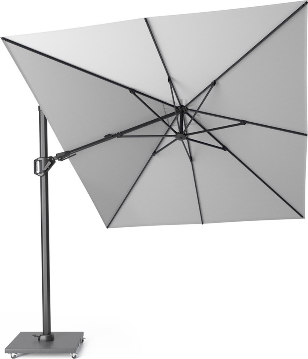 Challenger T2 zweefparasol 350x260 cm lichtgrijs (0659424230533)