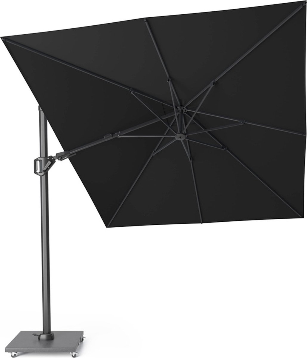 Challenger T2 zweefparasol 350x260 cm zwart (0659424230557)