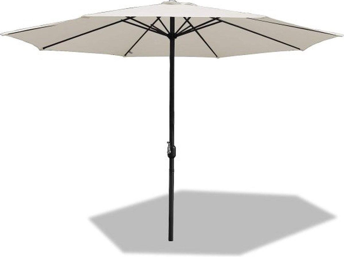 Einfeben Aluminium, Parasol, Tuinparasol, Terras Parasol, Marktparasol, Zweefparasol, Strandscherm, Zwengel Parasol, Met Uv-Bescherming 40+ (8720783116218)