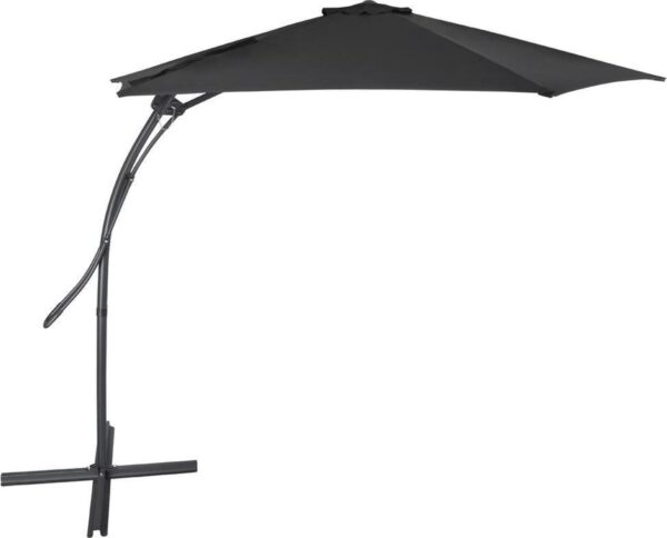 Feel Furniture - Zweefparasol - 3 Meter - Donkergrijs (8719743420519)