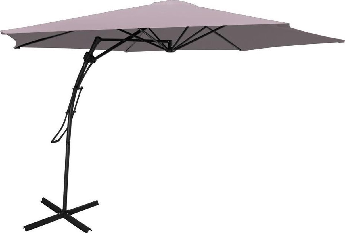 Feel Furniture - Zweefparasol - 3 Meter - Taupe (8717774694701)