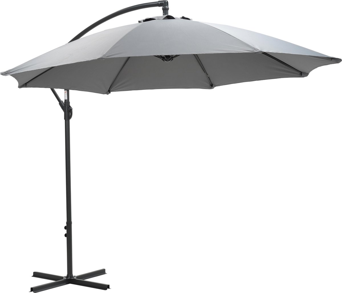 Garden Impressions - Athene zweefparasol - ⌀300 cm - licht grijs (8713002110951)