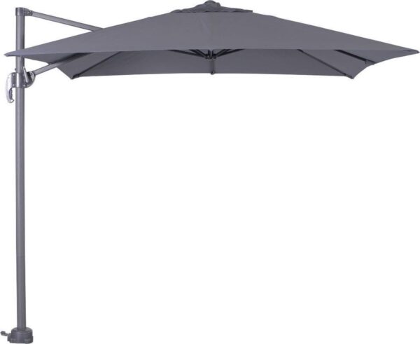 Garden Impressions Hawaii S zweefparasol - 250 x 250 cm - carbon black/ donkergrijs (8713002504149)