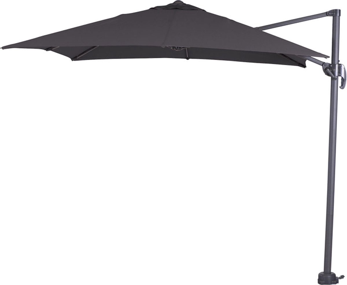 Garden Impressions - Hawaii - Zweefparasol - 250x250 cm - Zwart (8713002504125)