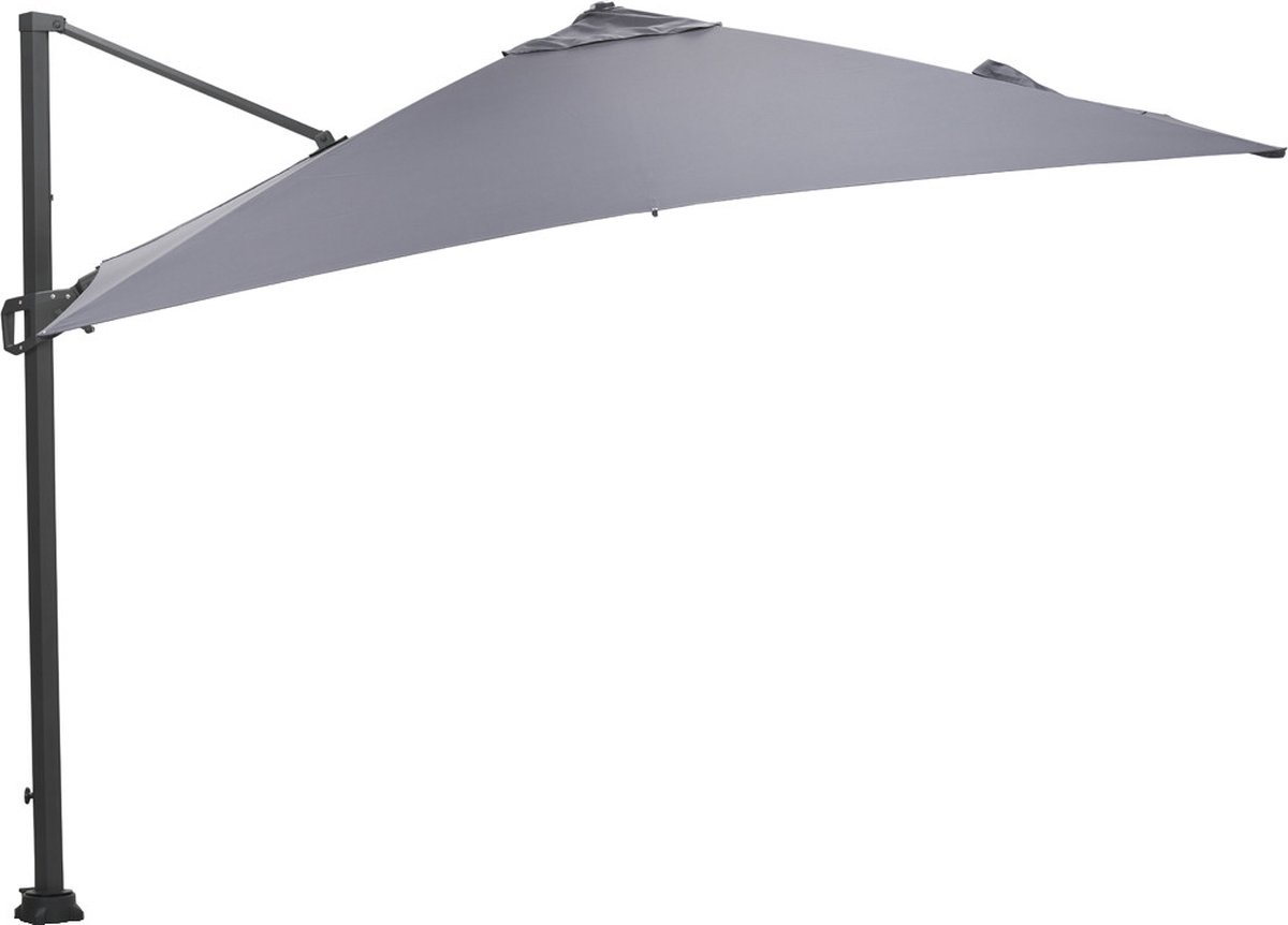 Garden Impressions Hawaii Zweefparasol 300x300 cm licht grijs (8713002501001)