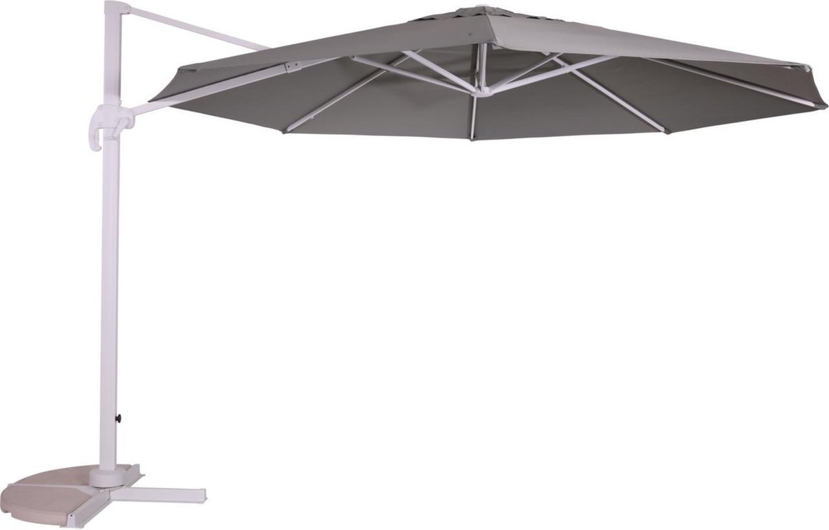 Outdoor Living - Zweefparasol Virgo rock zonder volant ⌀3,5mtr (8714365532268)