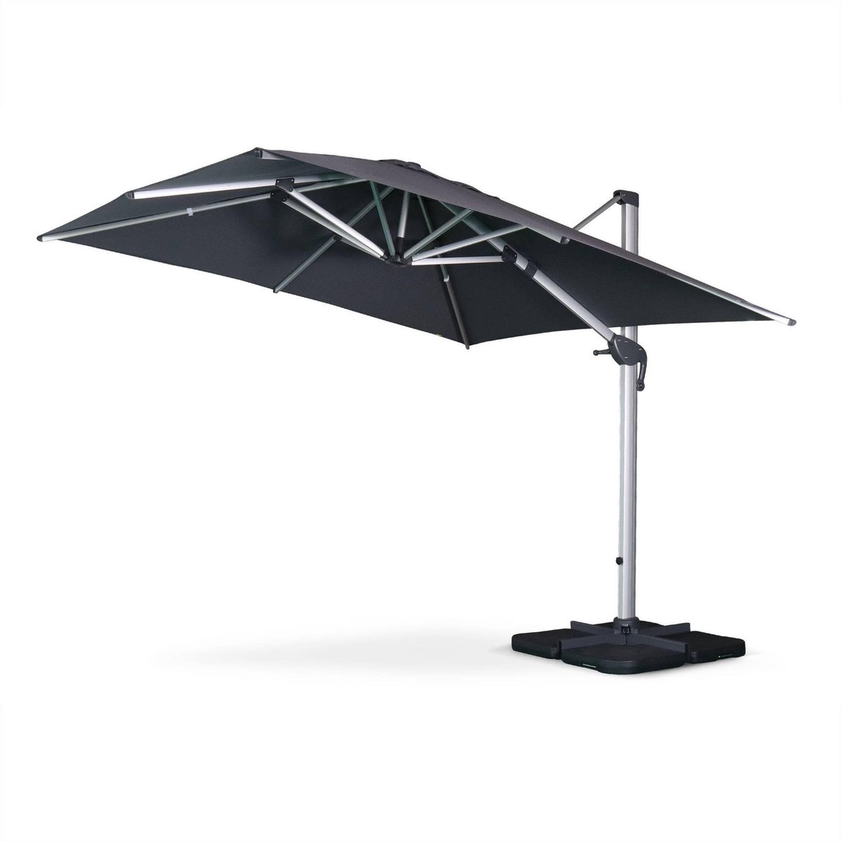 sweeek - Zweefparasol pyla, 3x3m (3760247269451)