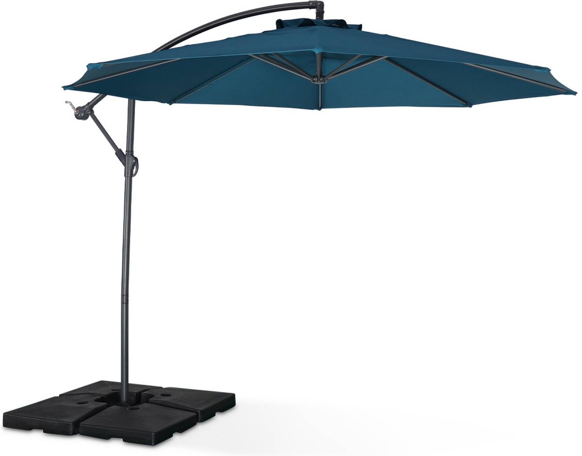 sweeek - Zweefparasol, rond, hardelot diameter 300cm excentrisch 8 baleinen (3760350650146)