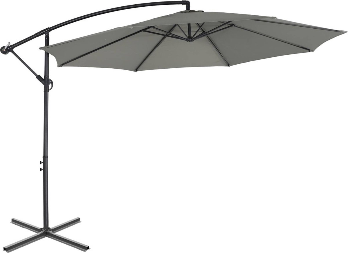 sweeek - Zweefparasol rond hardelot diameter 350cm excentrisch 8 baleinen (3701672513610)