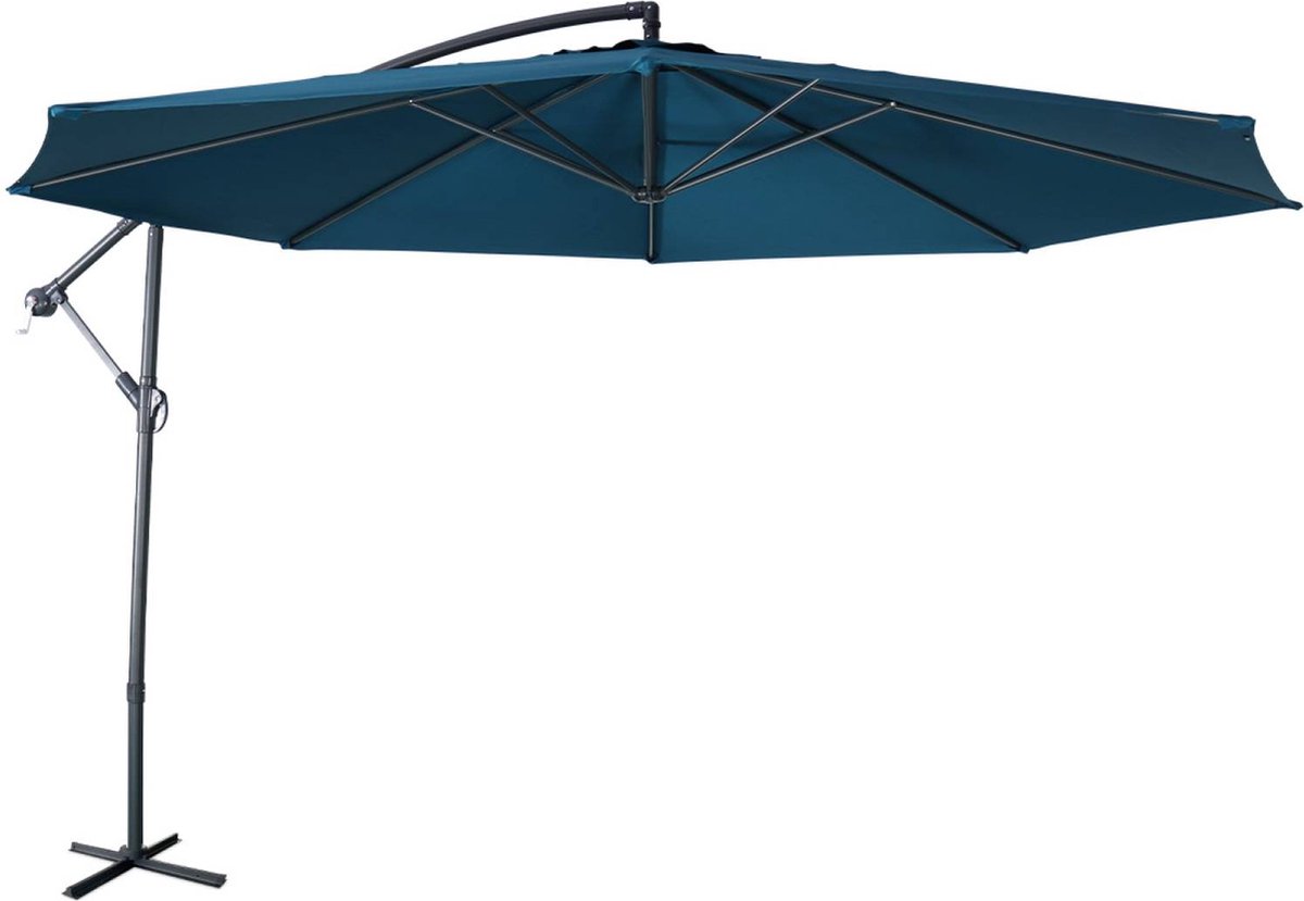 sweeek - Zweefparasol rond hardelot diameter 350cm excentrisch 8 baleinen (3760350650177)