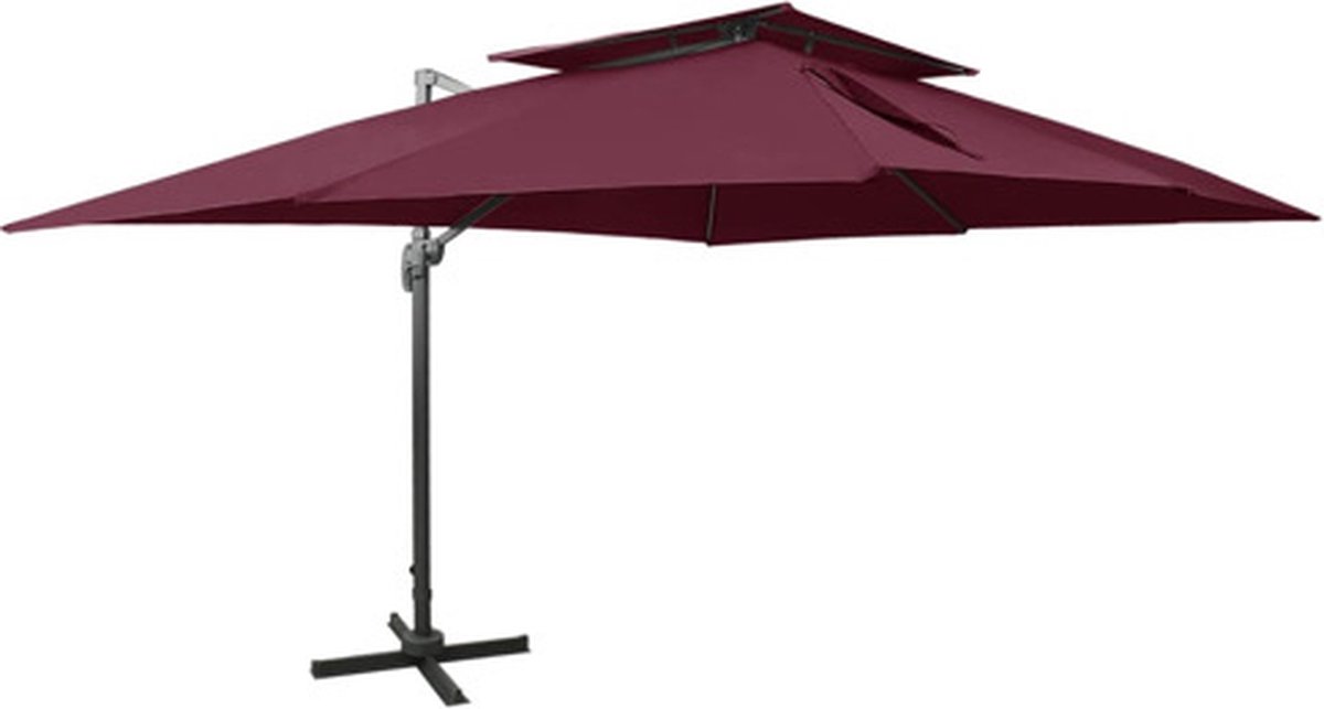 vidaXL-Zweefparasol-met-dubbel-dak-400x300-cm-bordeauxrood (8720286181850)