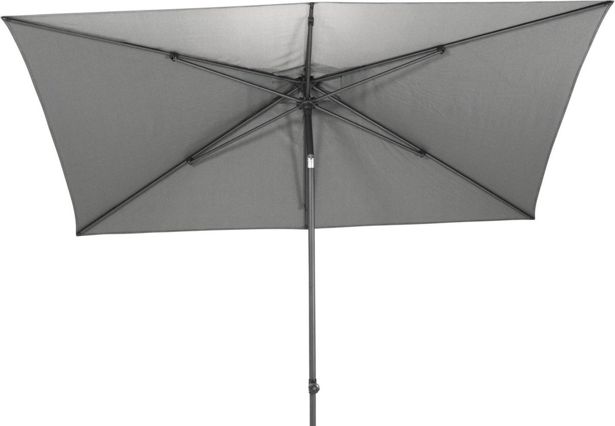 4-Seasons Outdoor Azzurro stokparasol 200 x 300 cm - Mid Grey (8718144571509)