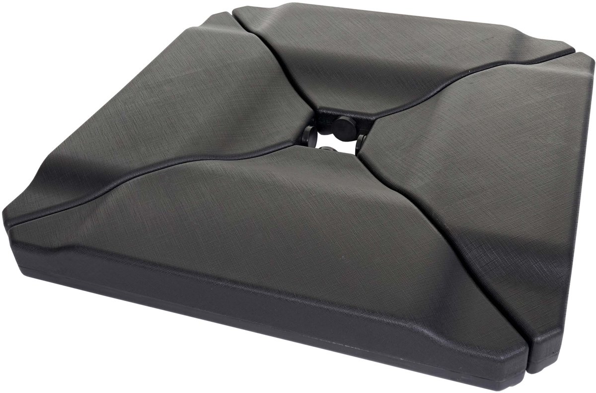 Parasolvoet MCW-A40, parasolvoet voor zweefparasol Marktparasolvoet voor grondkruis, 80kg (4057651215648)