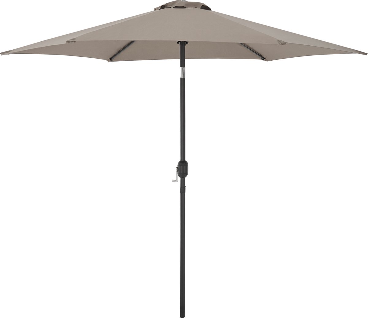 Tuin parasol Altino stokparasol ⌀270x235 cm kaki (4059438843037)