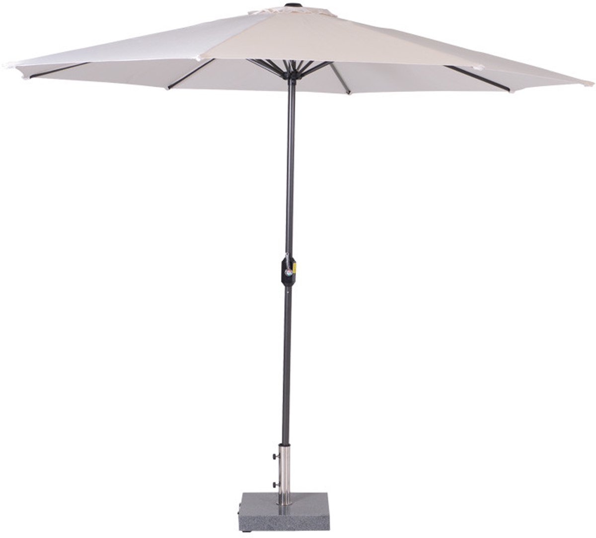 Garden Impressions Stokparasol Lotus - ⌀300 cm - Ecru (8713002110845)