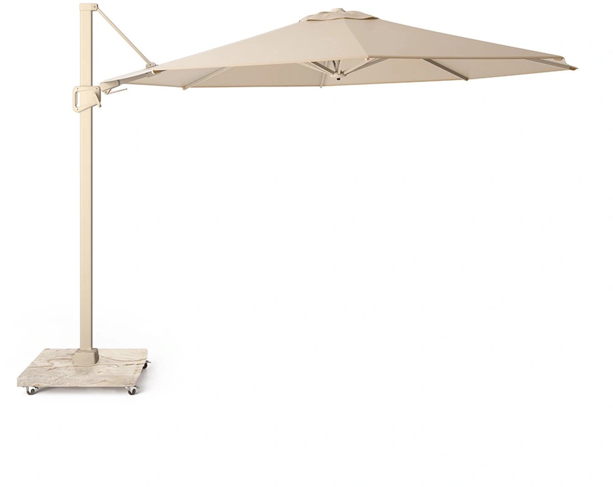Halifax T² Zweefparasol ø3,5 - Ivory (8721077131184)