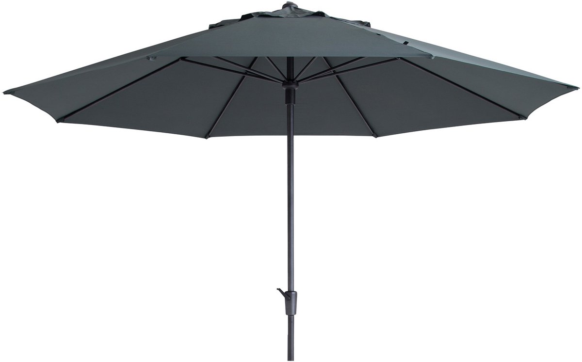 Madison Timor luxe stokparasol Ø400 cm - polyester grey (8713229247683)