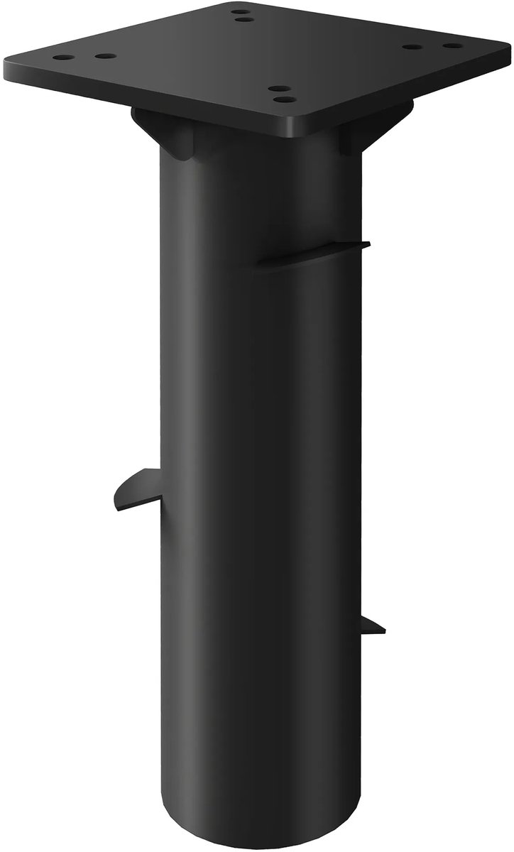 TRUUSK Betonnen Parasolvoet - Zweefparasolvoet - Geschikt voor 113/92 mm Zweefparasol - Voor Balkon, Terras, Tuin - Donkergrijs (8700001128377)