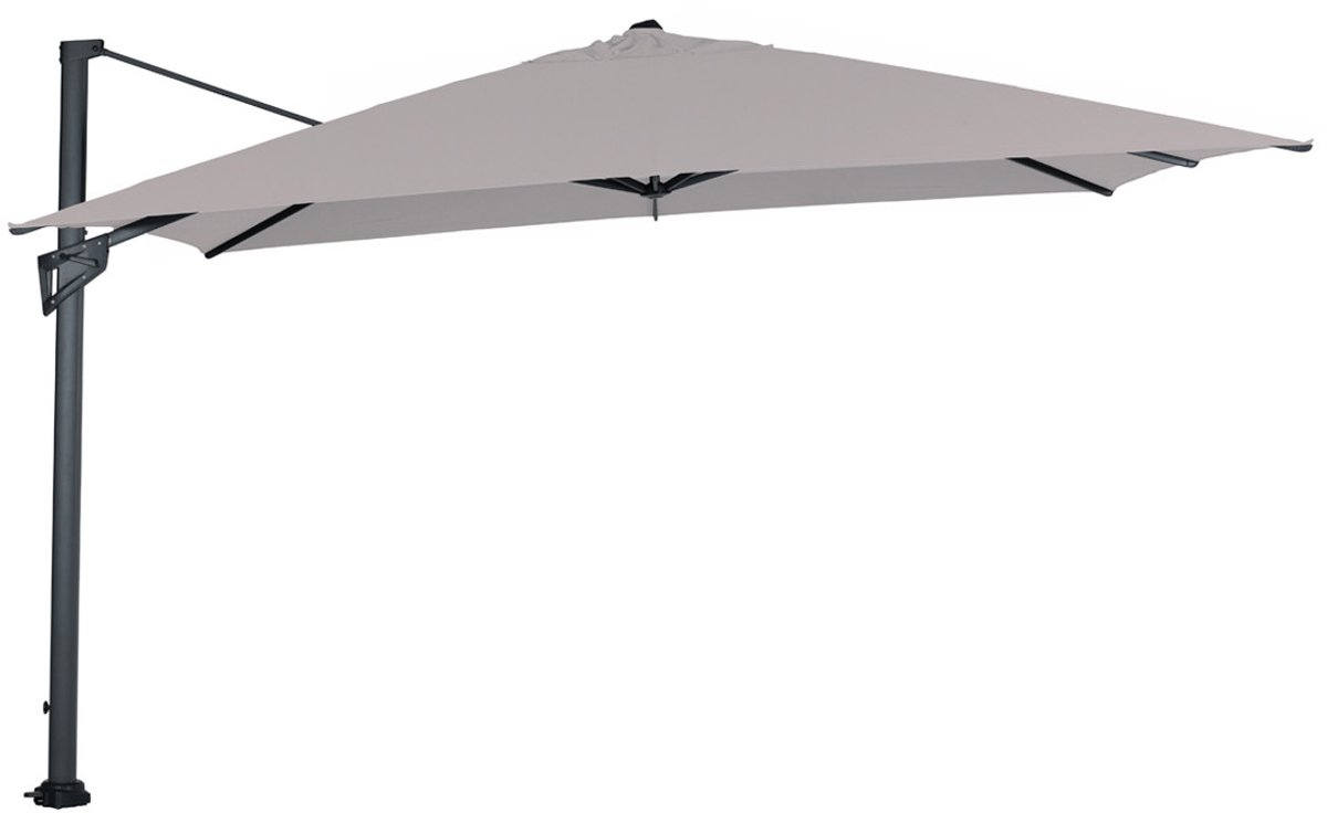 Garden Impressions Hawaii zweefparasol King Pole 400x400 cm - zand (8713002505023)