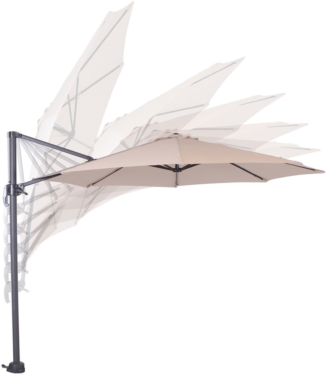 Garden Impressions Hawaii zweefparasol S Ø300 cm ecru (8713002504095)
