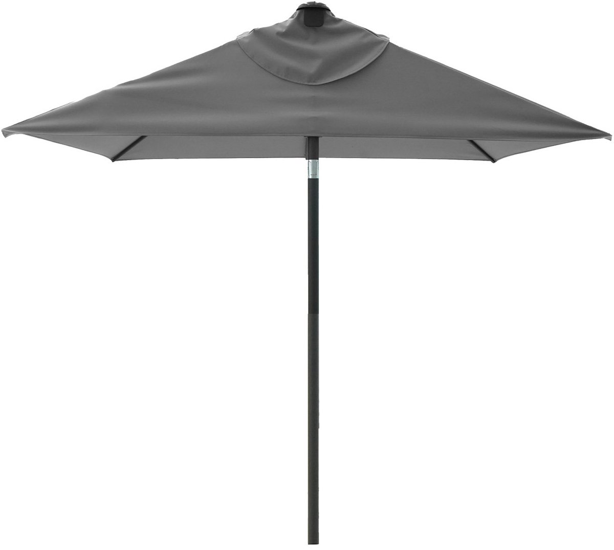 Madison Triangle stokparasol - 210x130 cm. grey (8713229390754)