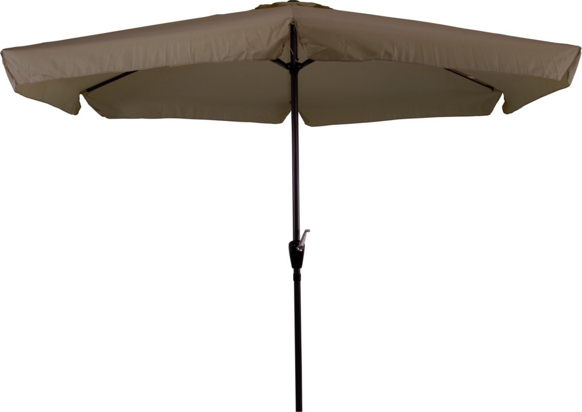 Outdoor Living Gemini Parasol - stokparasol - Ø300 cm - taupe (8714365530042)