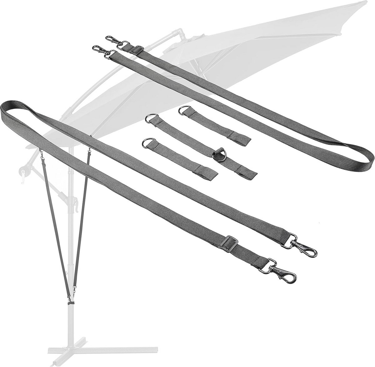 Windbescherming voor Zweefparasols - Variabele en Robuuste Oplossing (6151849746759)