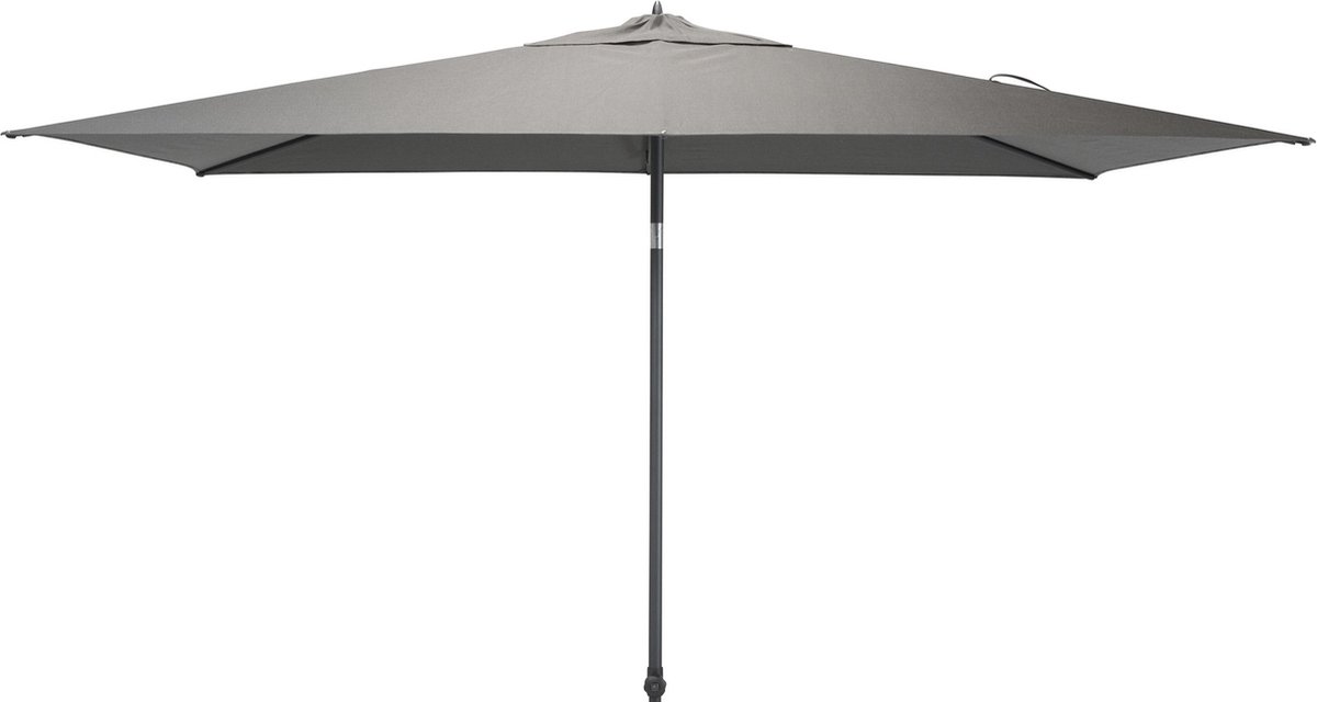 4 Seasons Azzurro stokparasol 200x300 cm Charcoal solefin (8718144571486)