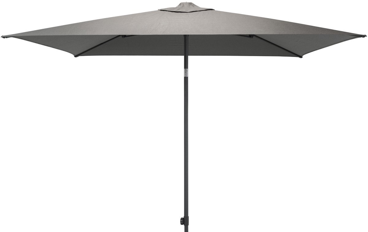 4-Seasons stokparasol Azzurro 250 x 250 cm - Charcoal (8718144571424)