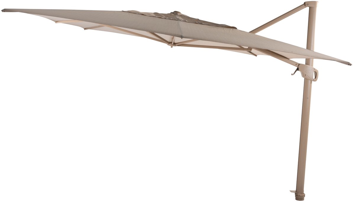 4 Seasons Hacienda zweefparasol 300x400 cm frame latte - doek sand (8720087030487)