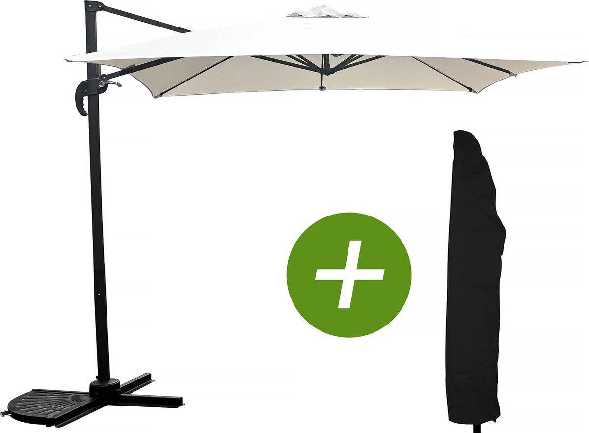 Parasol vrijhangend tuin zweefparasol 