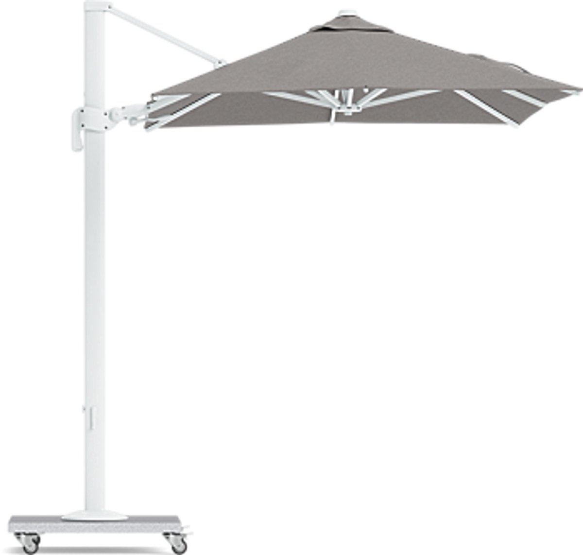 Zweefparasol Palermo Vierkant 250x250cm (8719422818354)