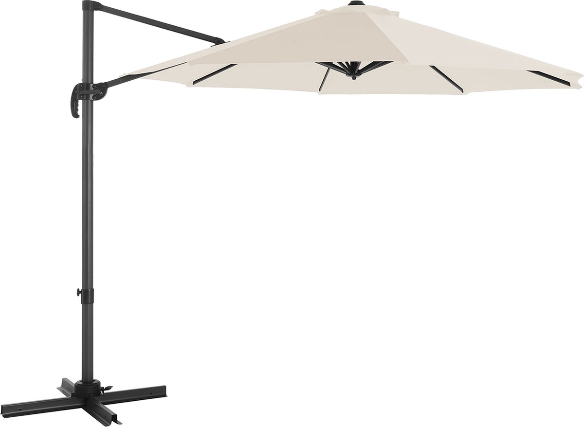 Zweefparasol parasol beige (6152944347308)