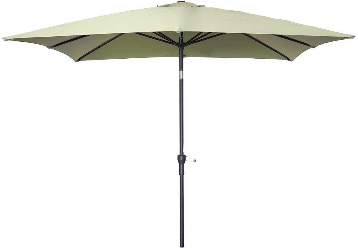 Garden Impressions Lotus stokparasol 250x250 - olijf (8713002125047)