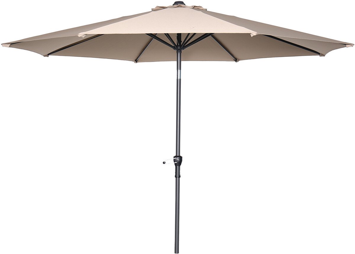 Garden Impressions Lotus stokparasol Ø300 cm - taupe (8713002125139)