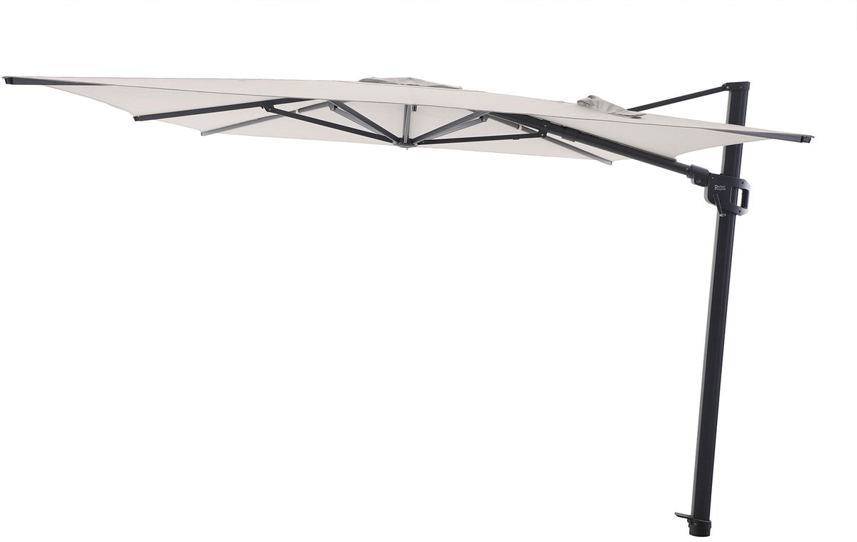 Perfect Shadow Eclipse zweefparasol 400x300 cm. Ultra - Antraciet/Urban Taupe (6154138681649)