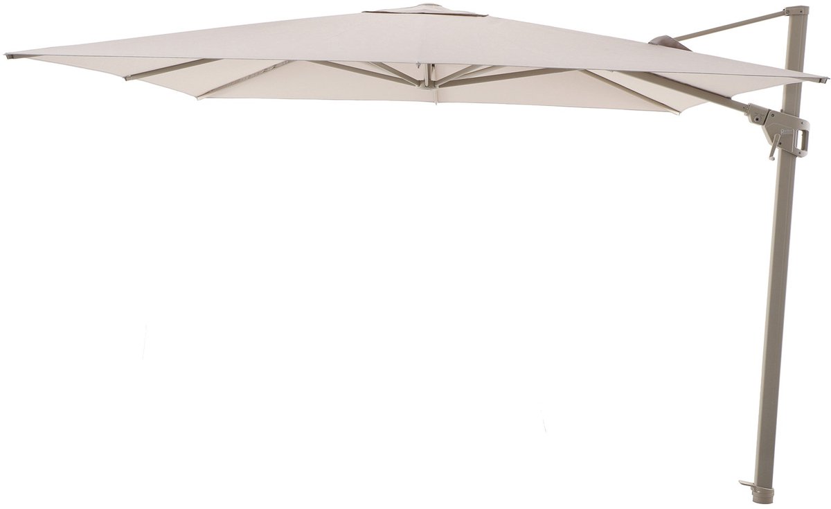 Perfect Shadow Luna zweefparasol 300x300 cm. Flex+ - Latte/Soft Sand (6154139480418)