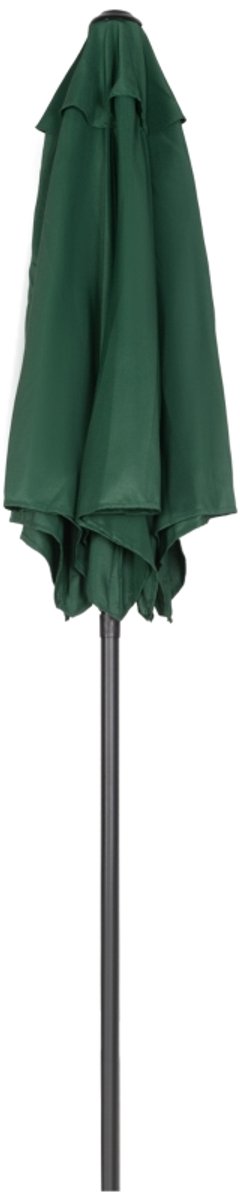 Premium Parasol - Tuinparasol - Zeshoekige Stokparasol - Ø196 cm - Strandparasol - Terrasparasol - Balkonparasol - UV-Bestendig - Strand, Balkon, Terras & Tuin - Groen (8721317524356)