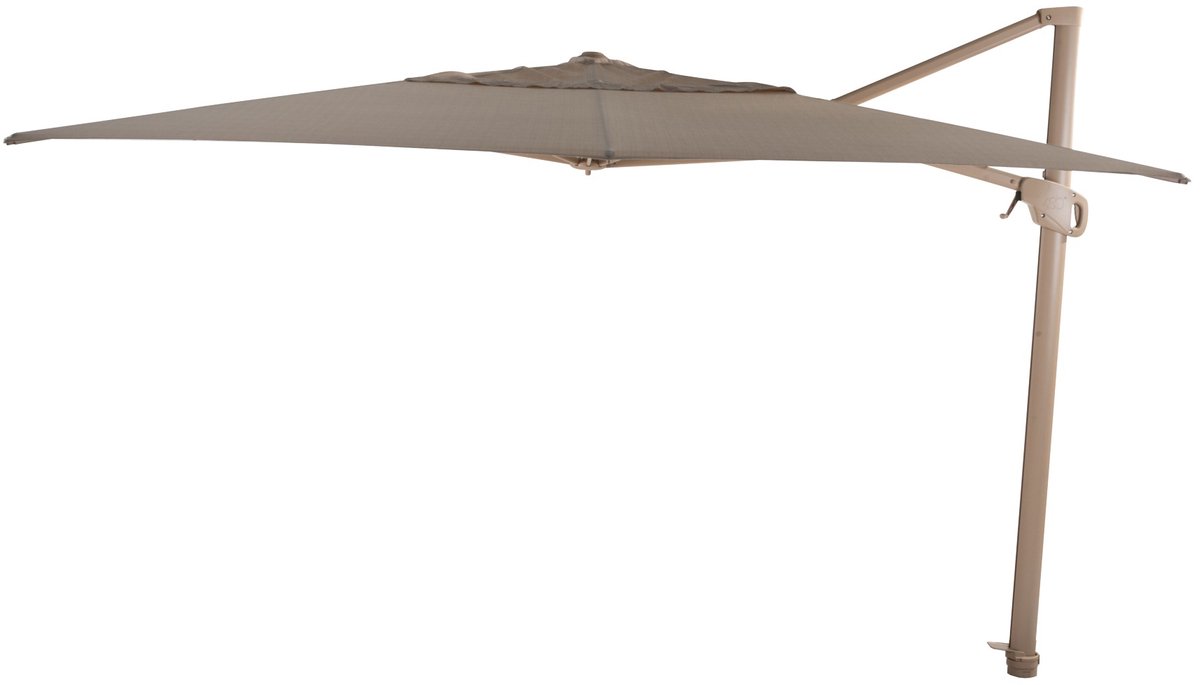 4 Seasons Hacienda zweefparasol 300x400 cm frame latte - doek sand (8720087030487)
