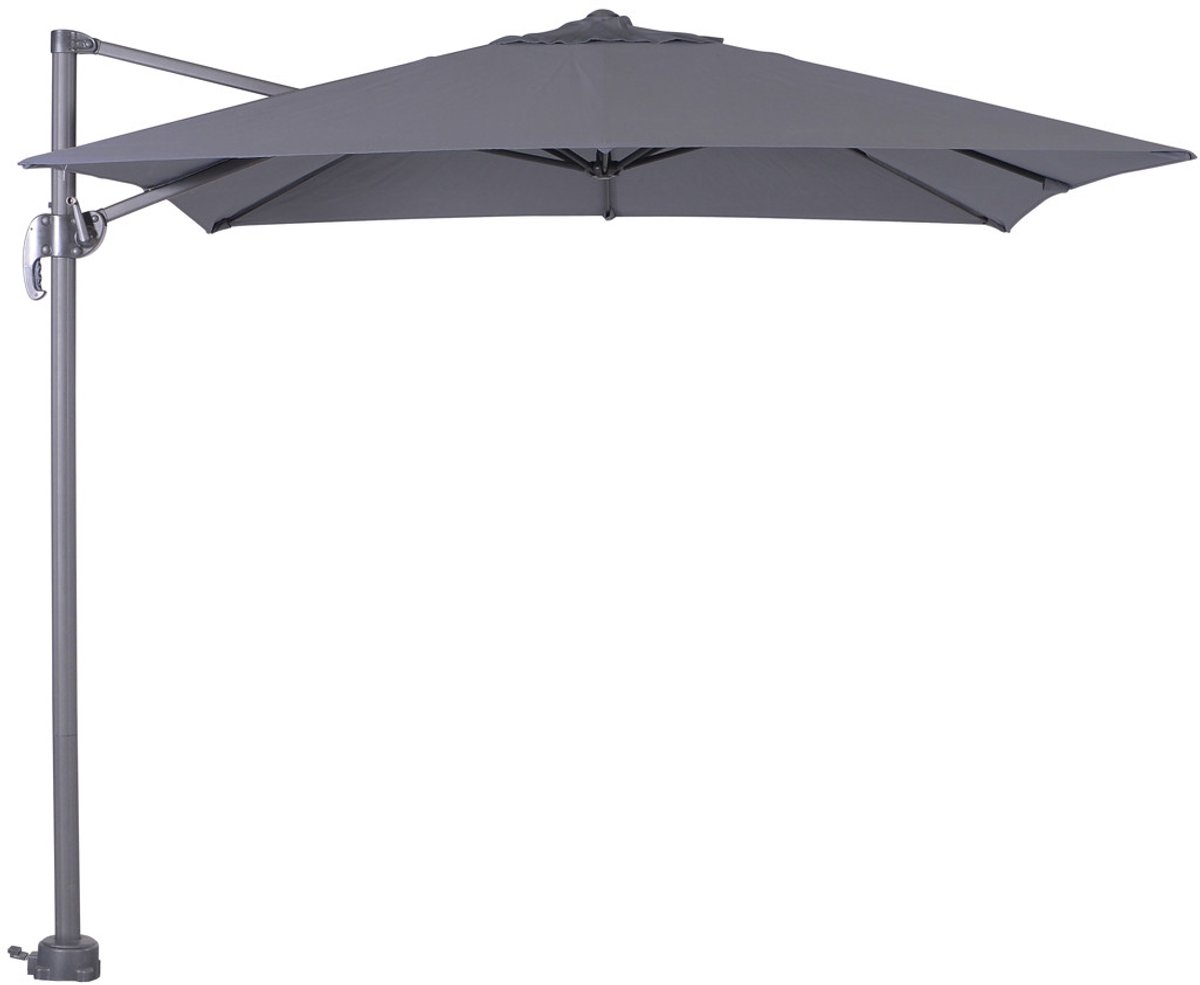 Garden Impressions Hawaii zweefparasol S 250x250 - donker grijs (8713002504149)