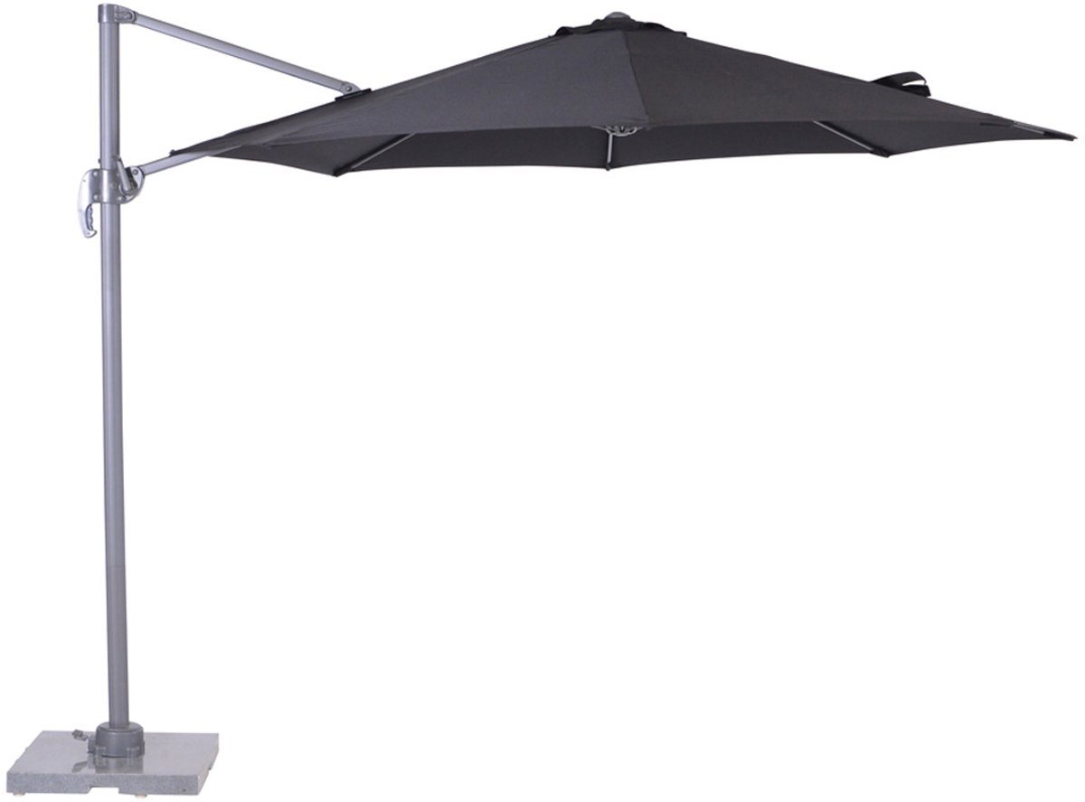 Garden Impressions Hawaii zweefparasol S Ø300 cm zwart (8713002504026)